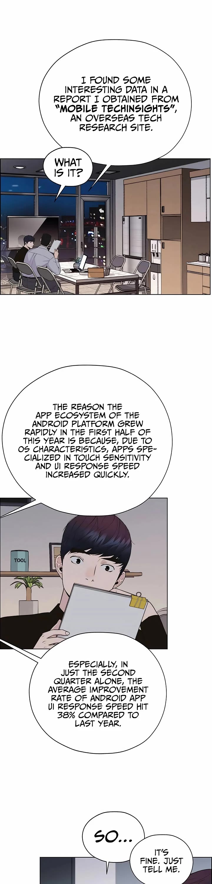 Real Man chapter 215 page 19