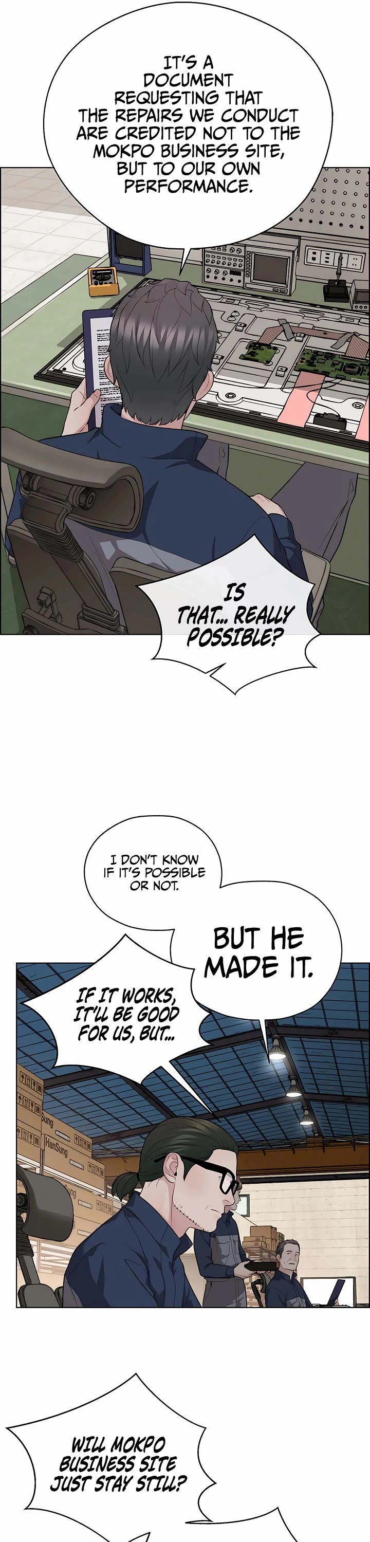 Real Man chapter 252 page 12