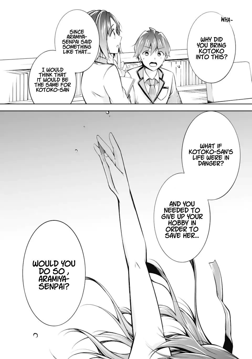 Real no Heroine wa Irimasen! chapter 110 page 23