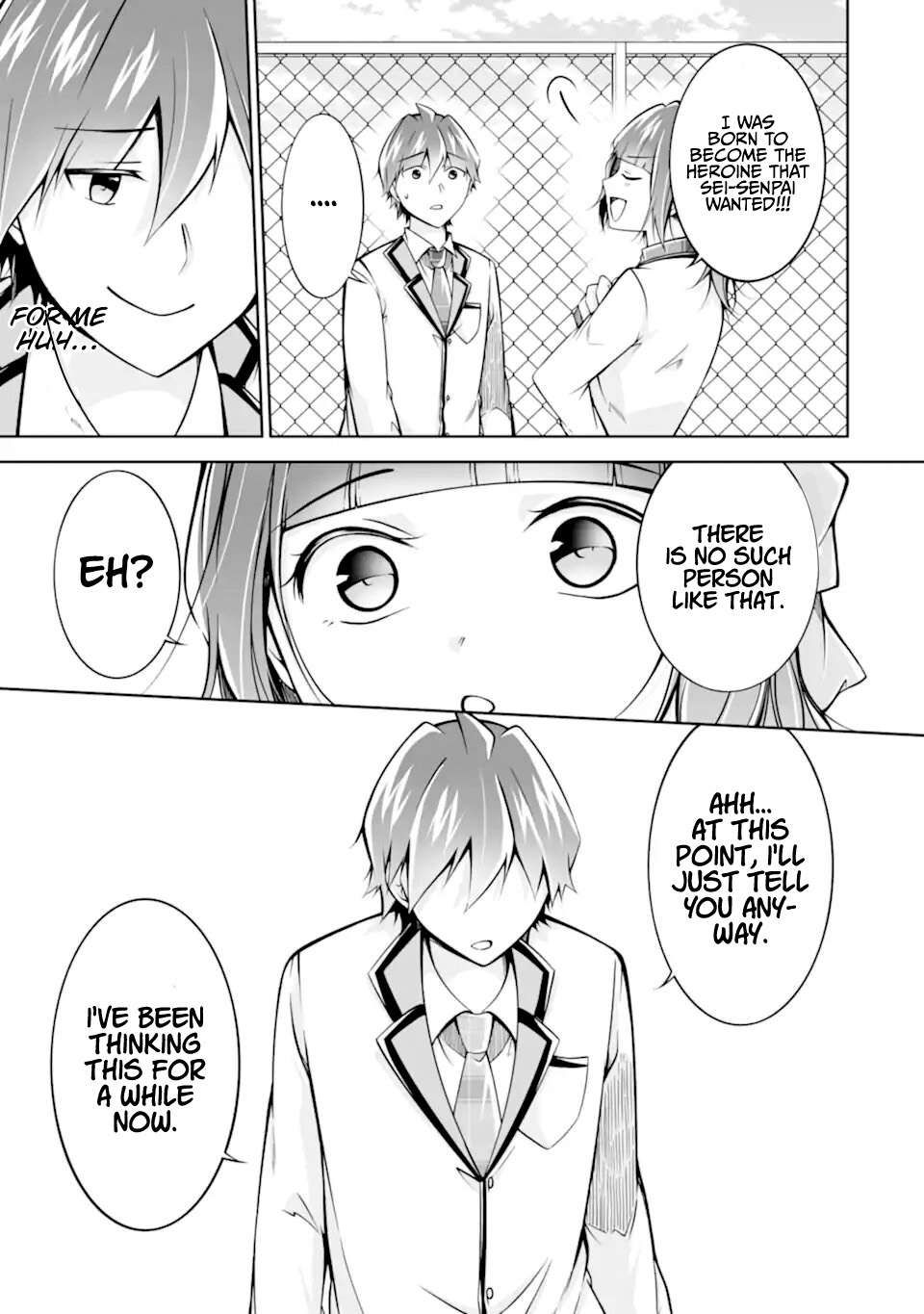 Real no Heroine wa Irimasen! chapter 112 page 21