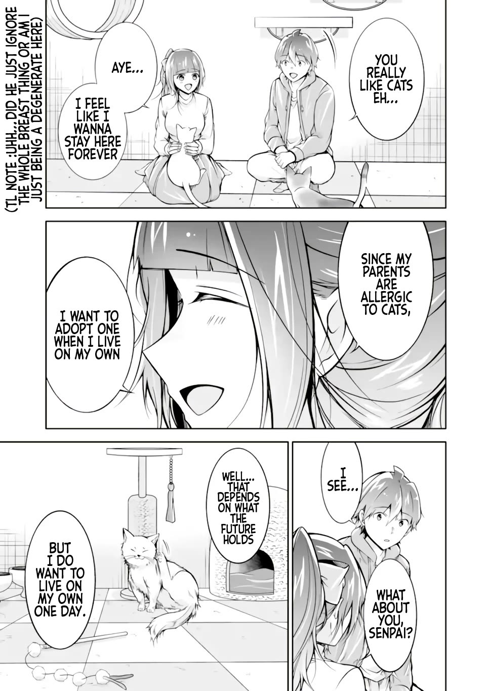 Real no Heroine wa Irimasen! chapter 117 page 7