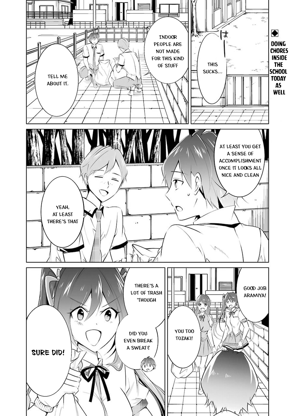 Real no Heroine wa Irimasen! chapter 35 page 3