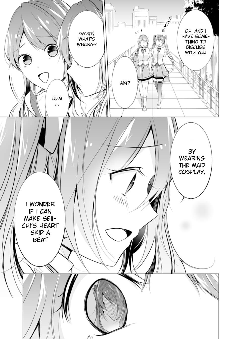 Real no Heroine wa Irimasen! chapter 71 page 21