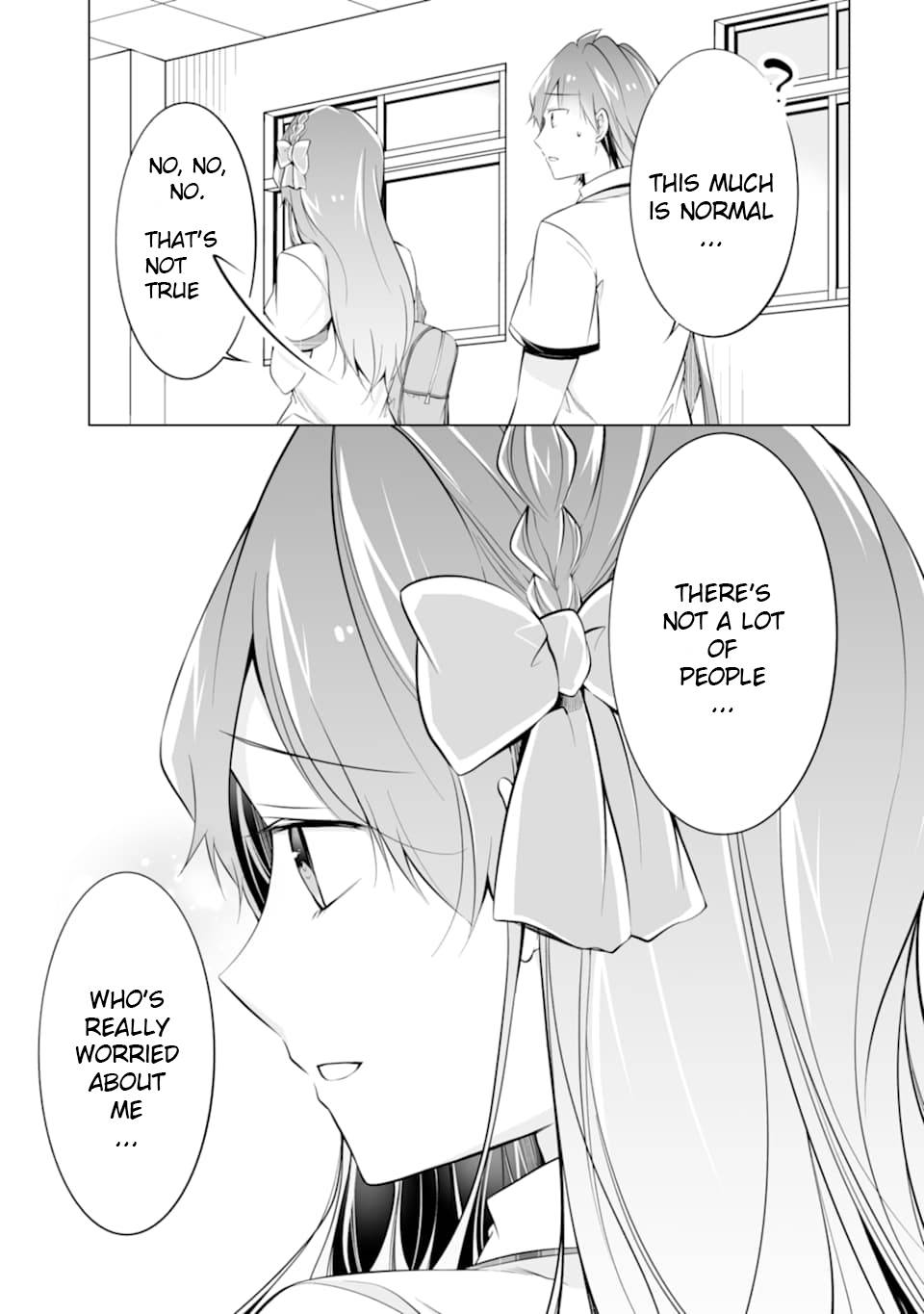 Real no Heroine wa Irimasen! chapter 71 page 9