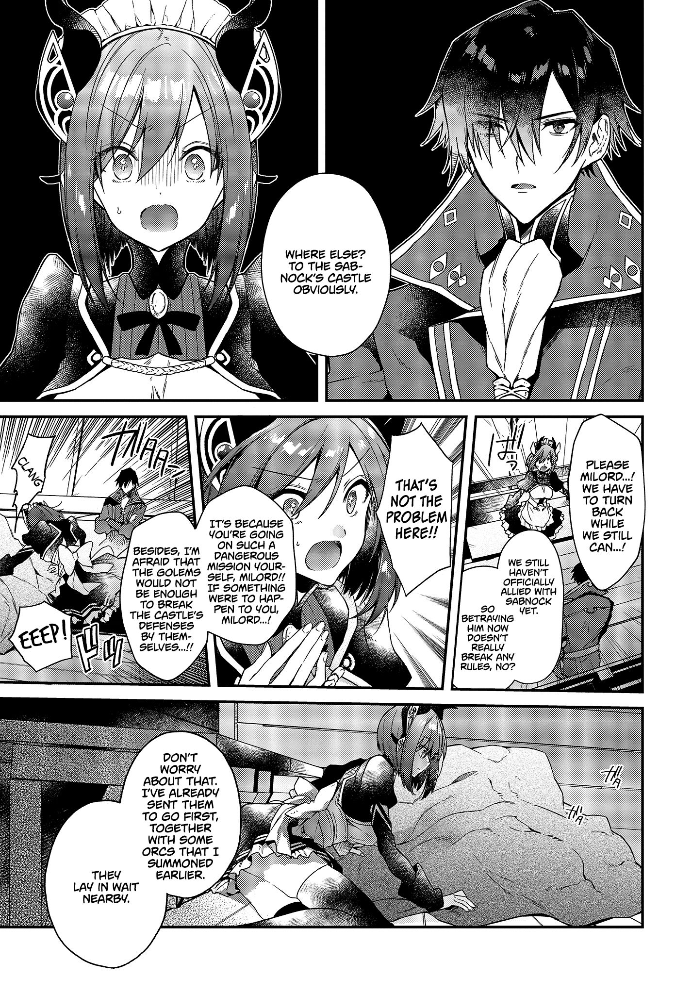 Realist Maou ni Yoru Seiiki Naki Isekai Kaikaku chapter 3 page 12