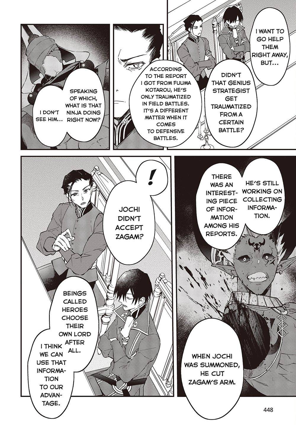 Realist Maou ni Yoru Seiiki Naki Isekai Kaikaku chapter 39 page 8