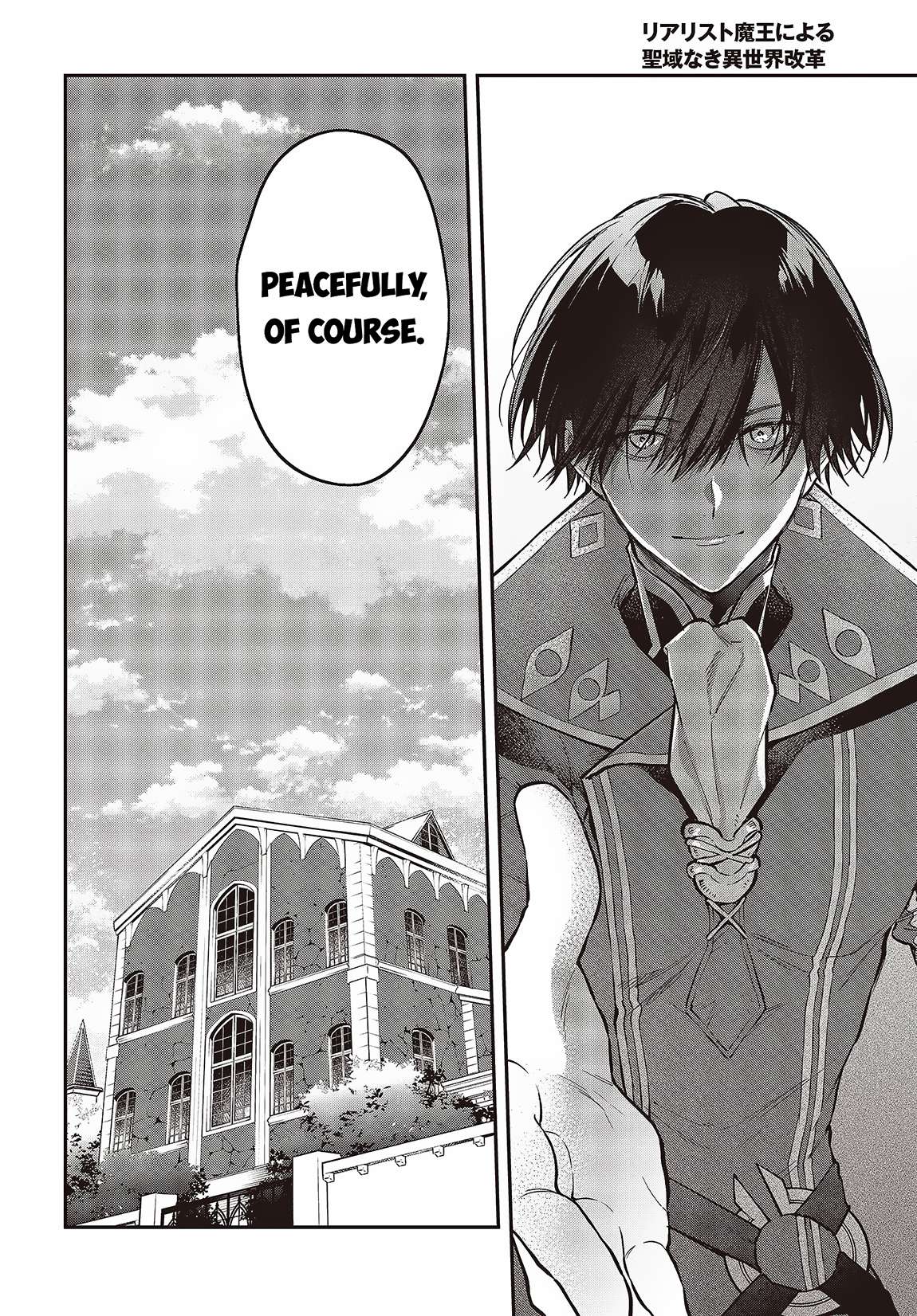 Realist Maou ni Yoru Seiiki Naki Isekai Kaikaku chapter 48 page 12