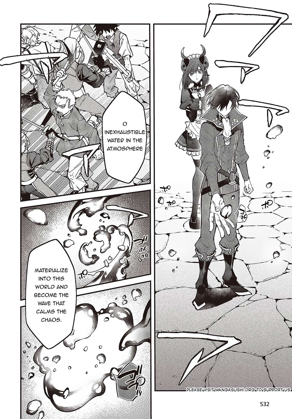 Realist Maou ni Yoru Seiiki Naki Isekai Kaikaku chapter 48 page 7