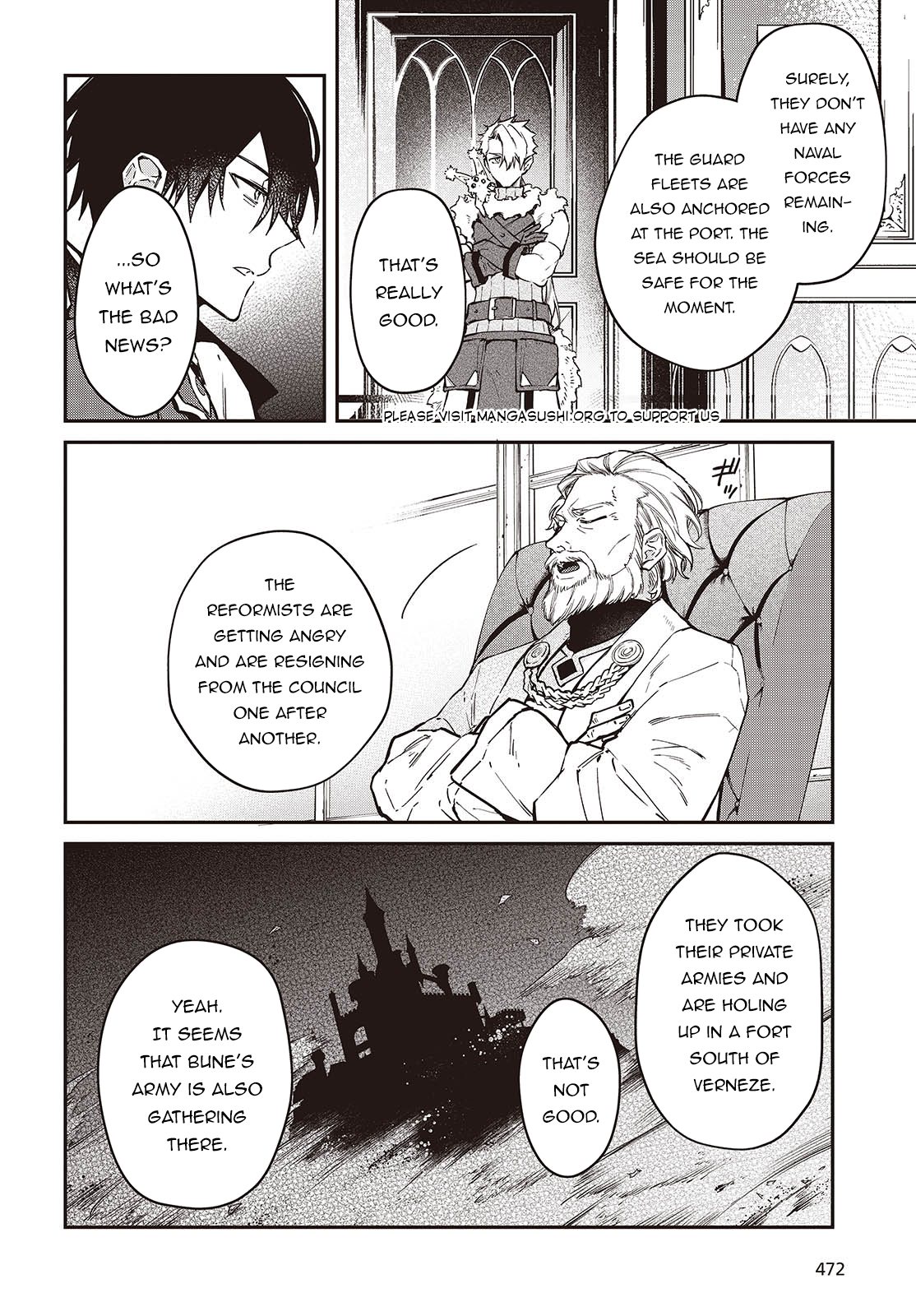 Realist Maou ni Yoru Seiiki Naki Isekai Kaikaku chapter 55 page 21