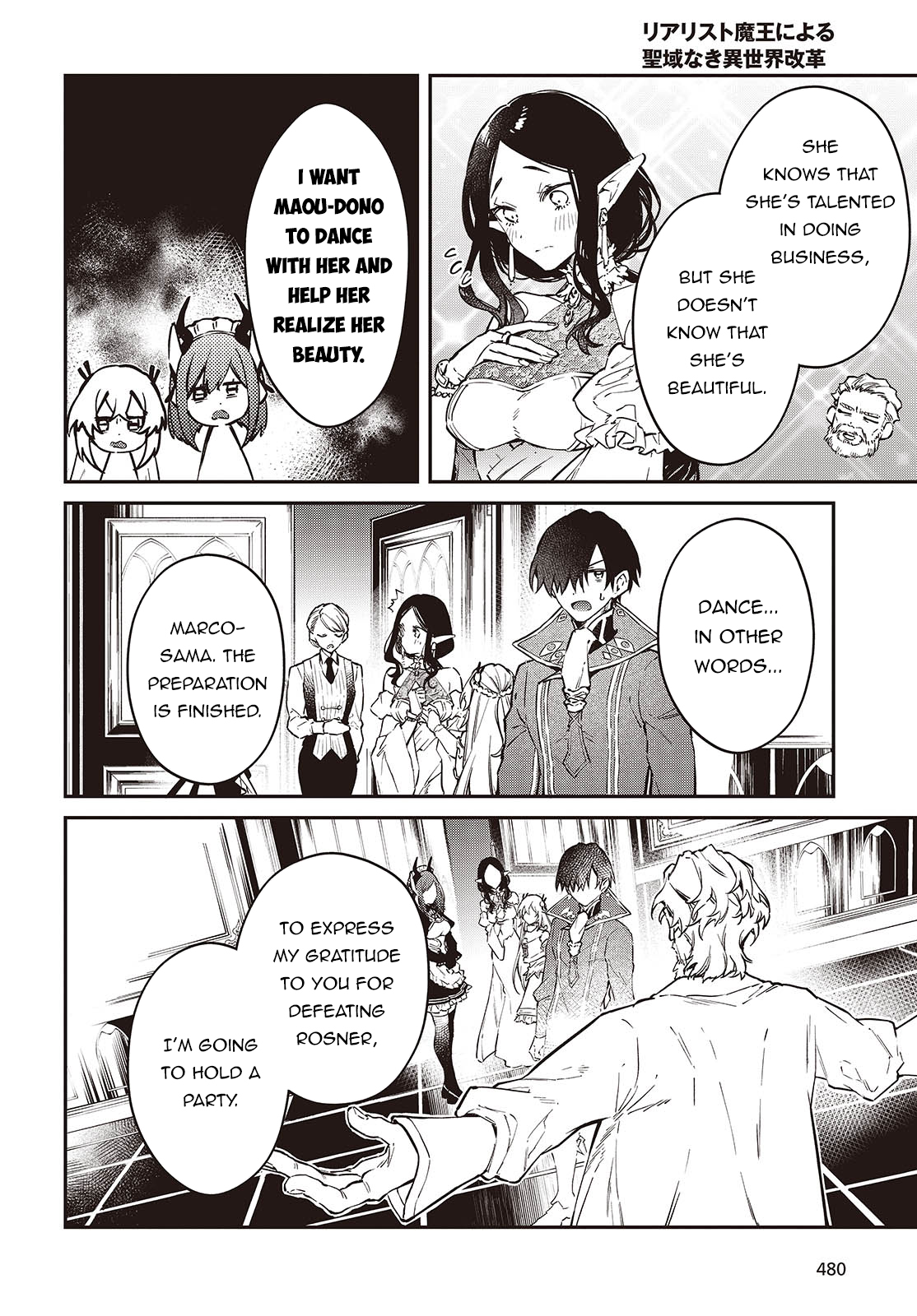 Realist Maou ni Yoru Seiiki Naki Isekai Kaikaku chapter 55 page 29