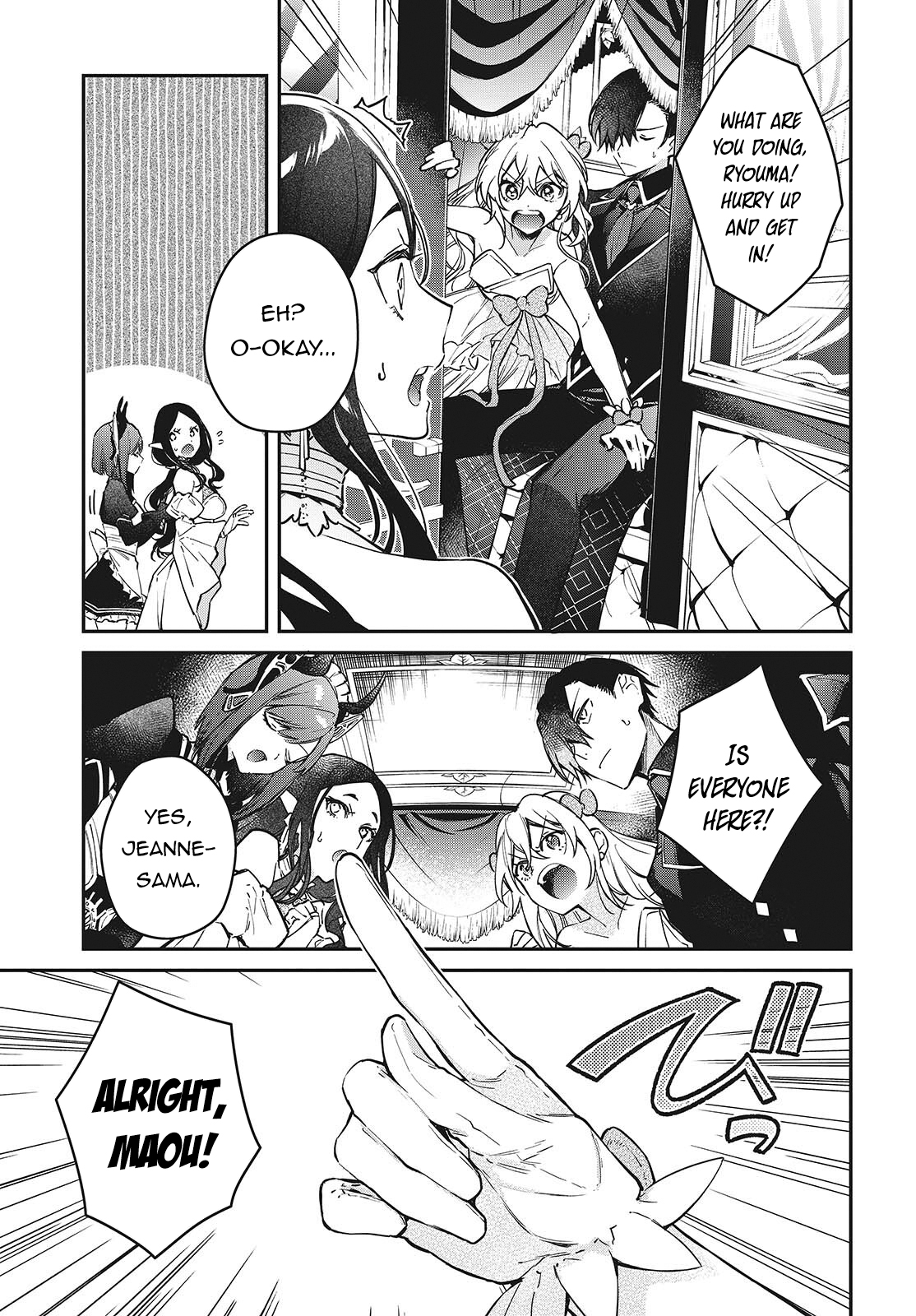 Realist Maou ni Yoru Seiiki Naki Isekai Kaikaku chapter 56 page 28