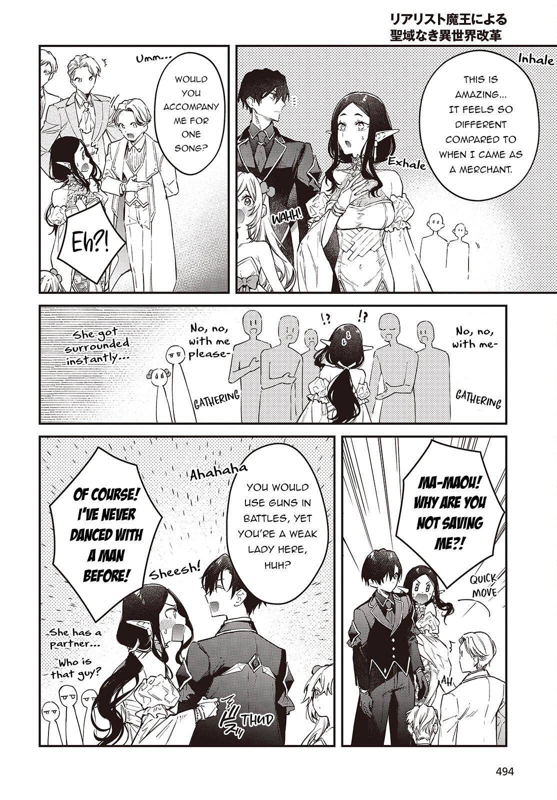 Realist Maou ni Yoru Seiiki Naki Isekai Kaikaku chapter 57 page 15