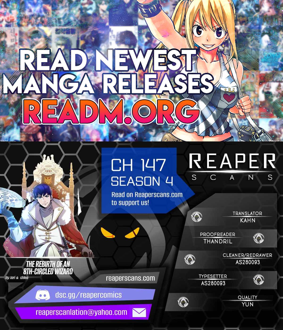 Rebirth of the 8-Circled Mage chapter 147 page 1