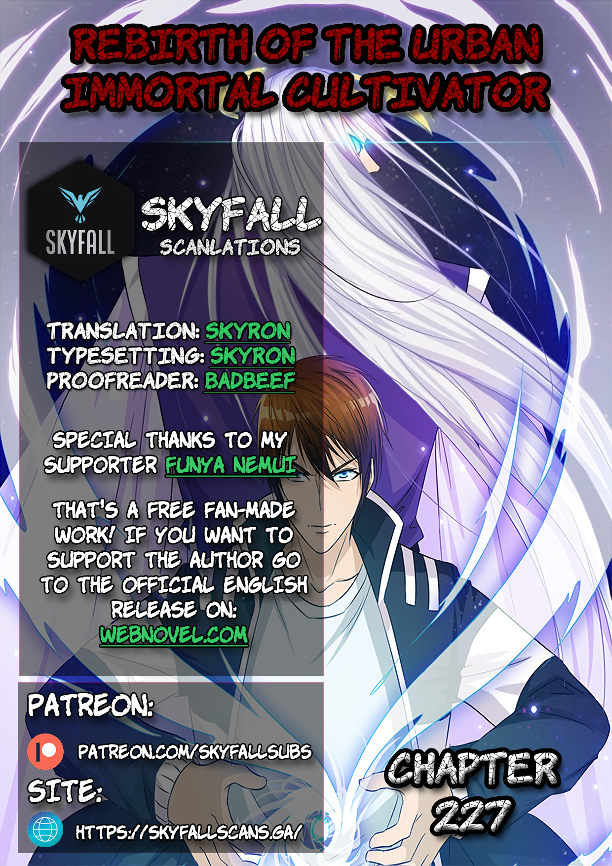 Rebirth of the Urban Immortal Cultivator chapter 227 page 1