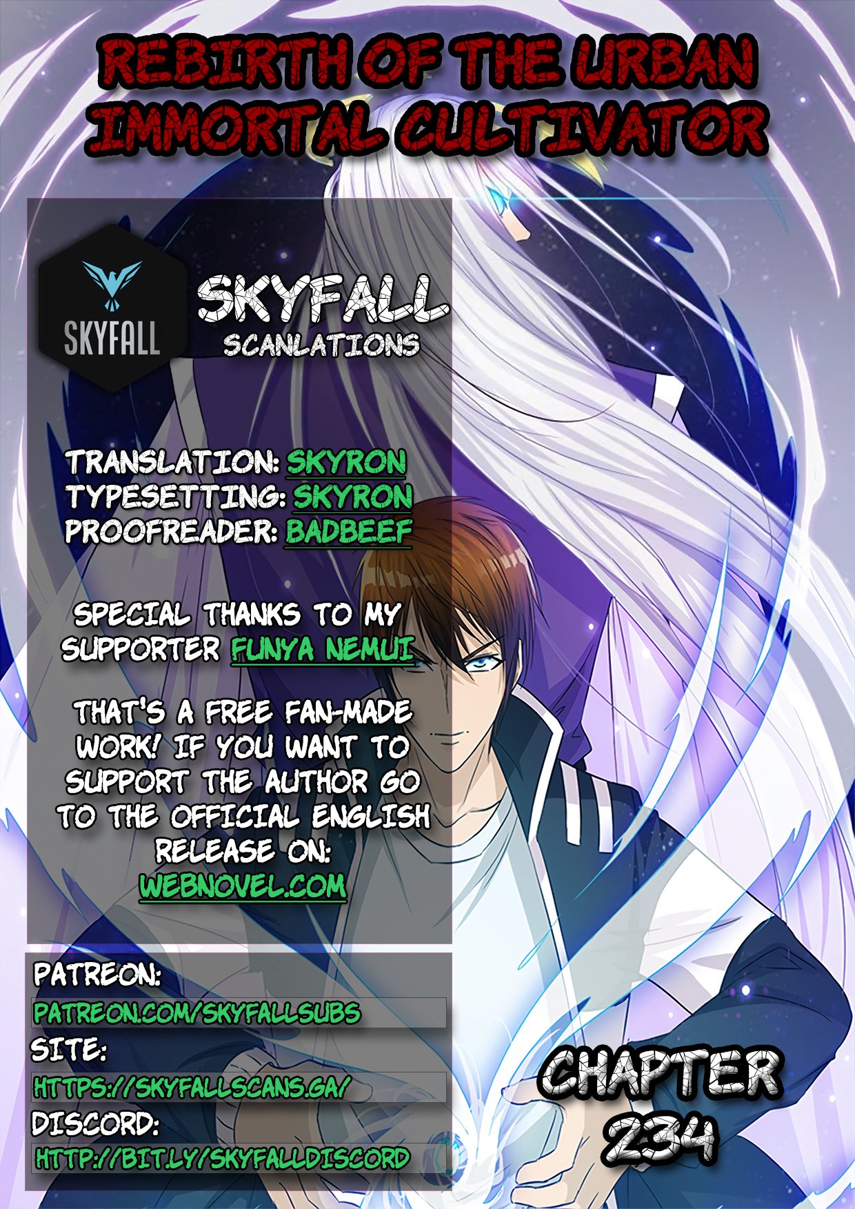 Rebirth of the Urban Immortal Cultivator chapter 234 page 1