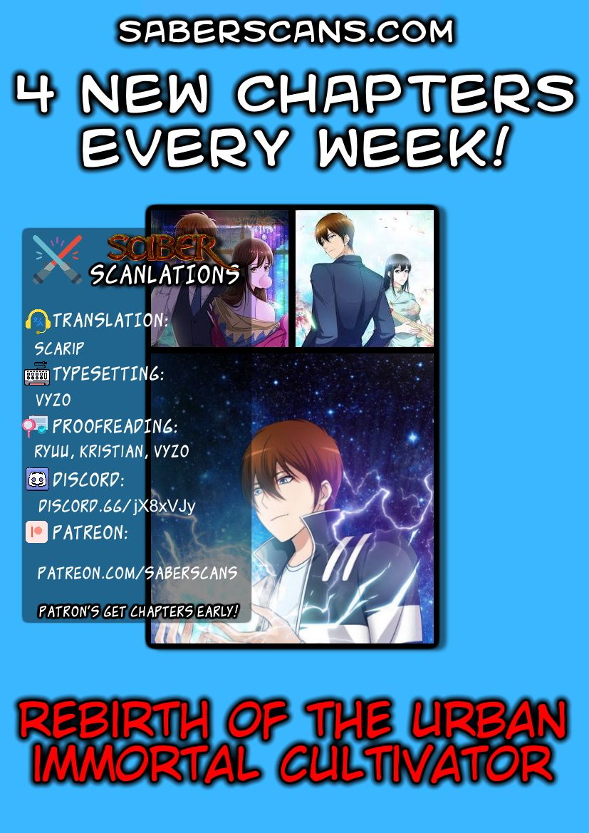Rebirth of the Urban Immortal Cultivator chapter 276 page 1