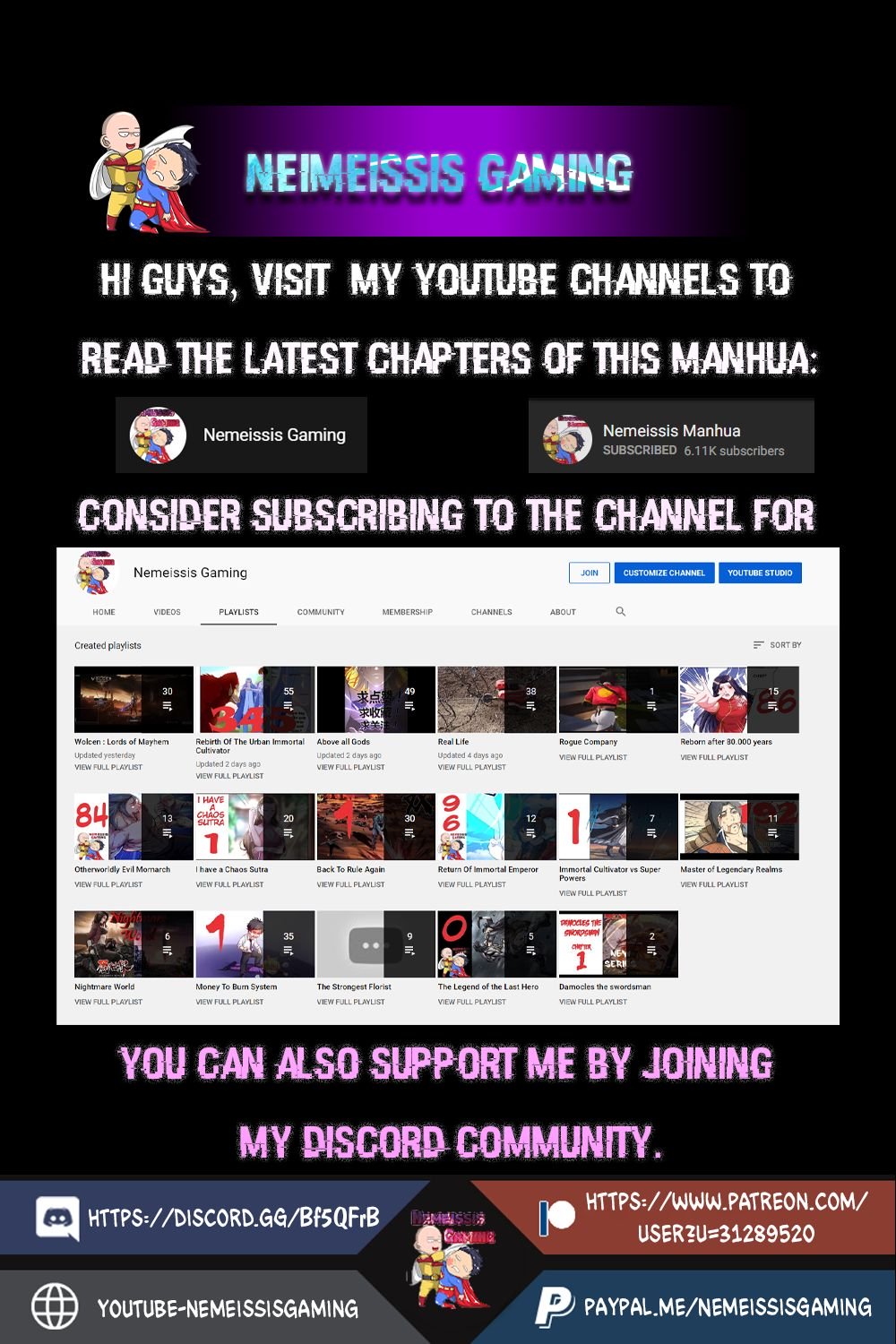 Rebirth of the Urban Immortal Cultivator chapter 449 page 1