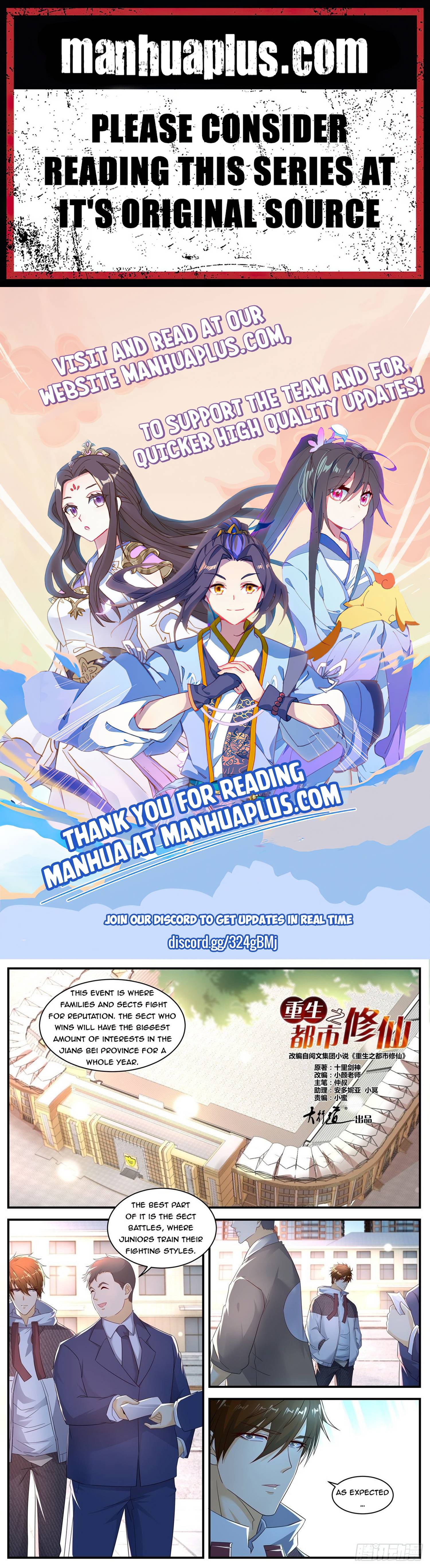 Rebirth of the Urban Immortal Cultivator chapter 568 page 1