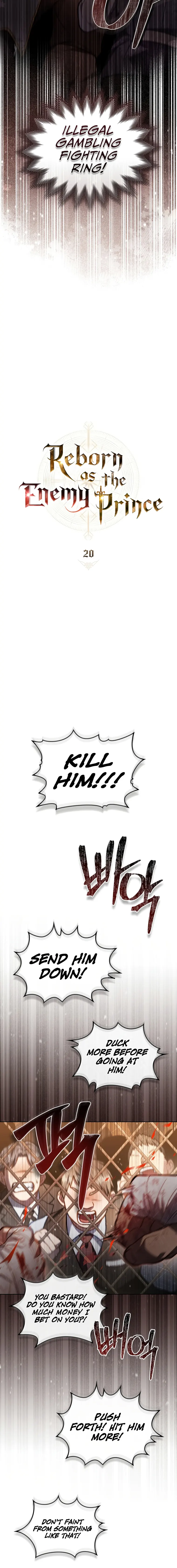 Reborn as the Enemy Prince chapter 20 page 8