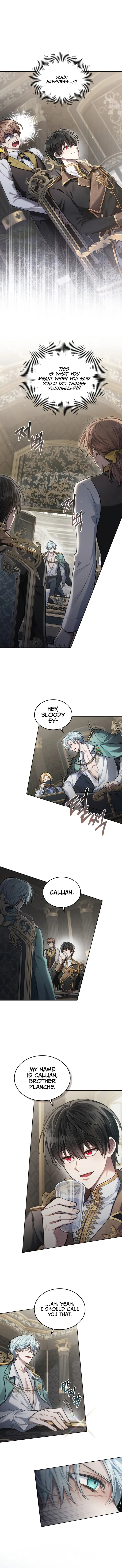 Reborn as the Enemy Prince chapter 4 page 1