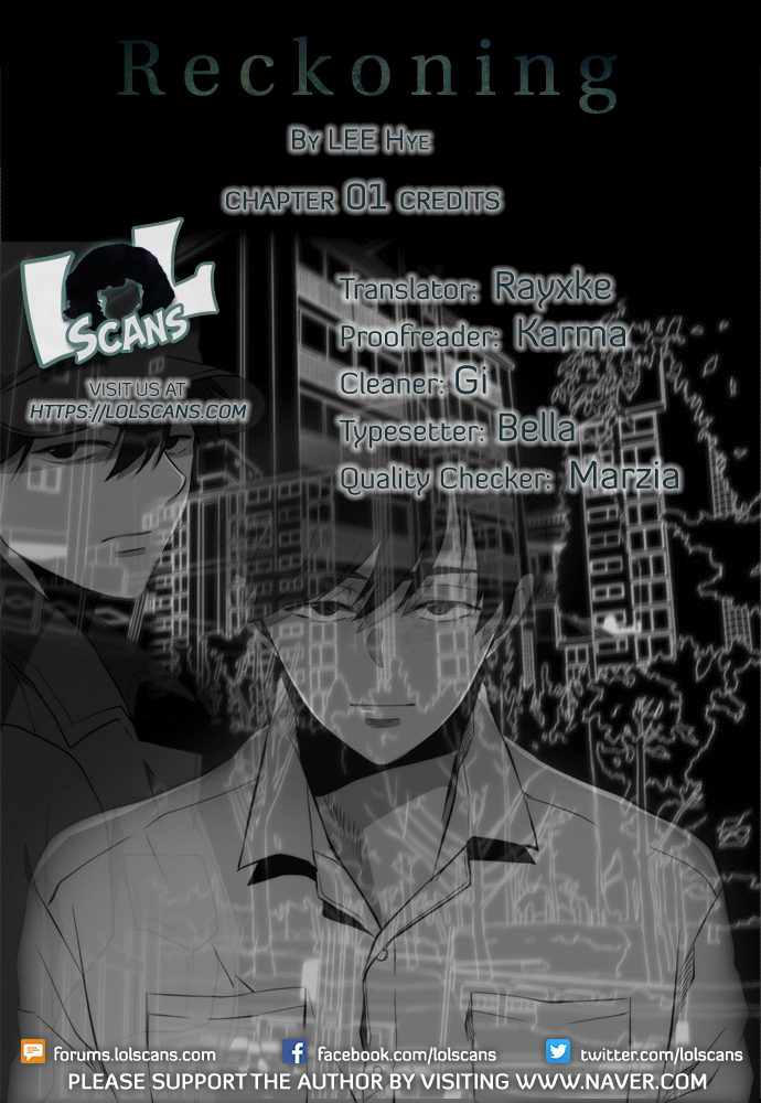 Reckoning chapter 1 page 1