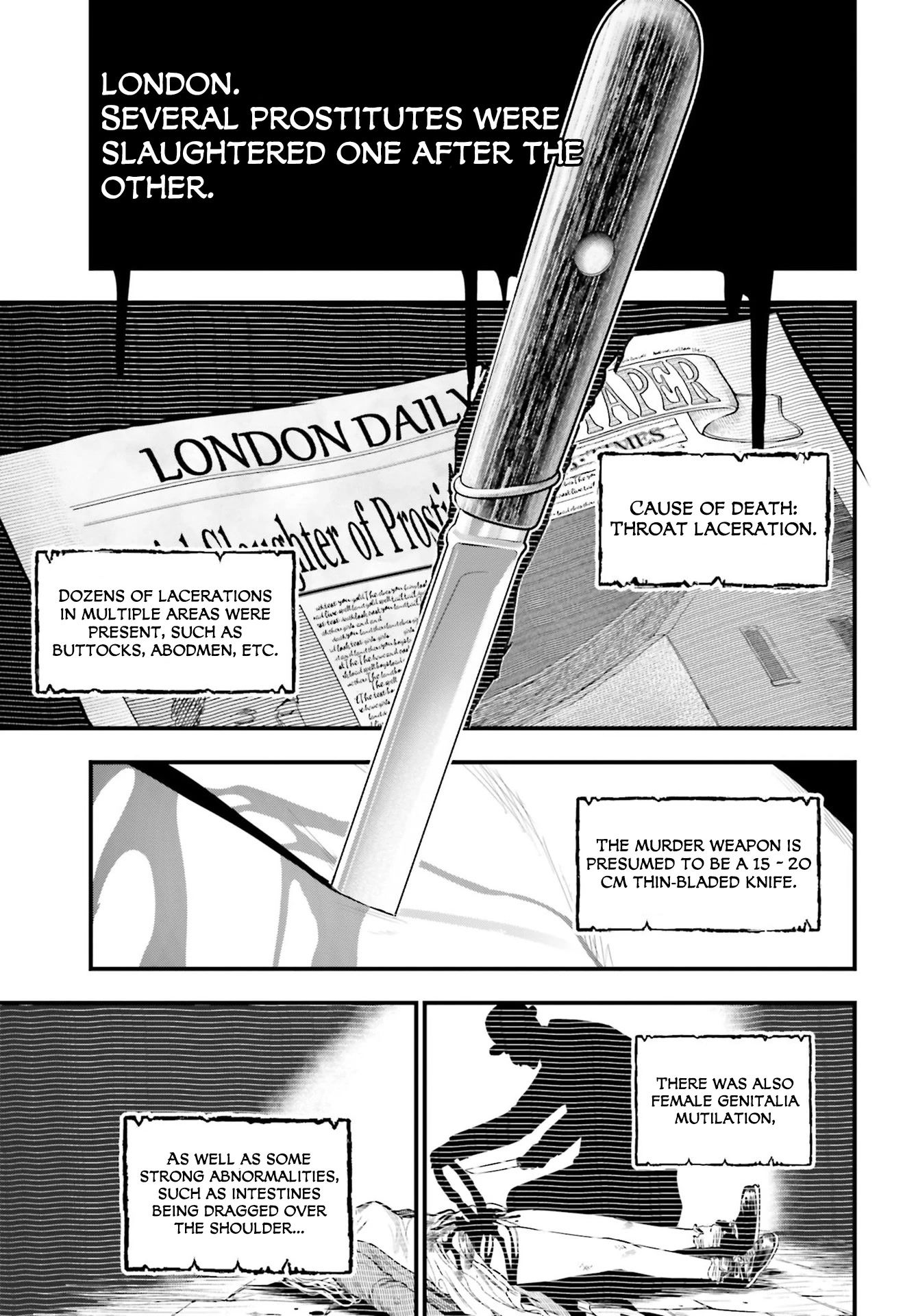 Record of Ragnarok: Jack the Ripper Case Files chapter 1 page 6