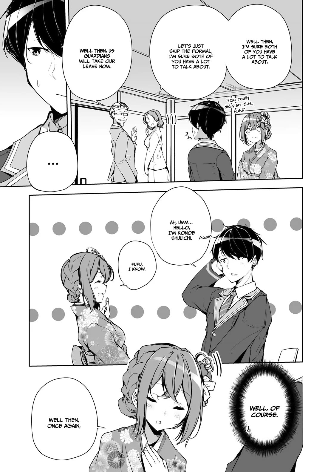 Regarding my Married Life with a Childhood Friend Whom I Thought Was a Boy Going Way Too Smoothly chapter 1 page 26