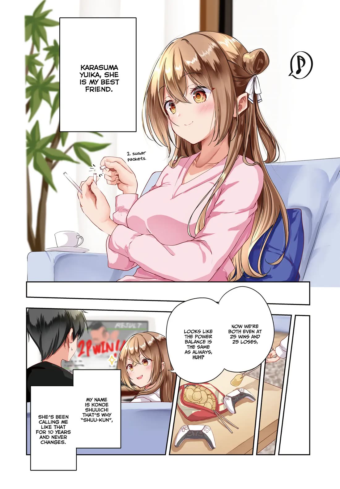 Regarding my Married Life with a Childhood Friend Whom I Thought Was a Boy Going Way Too Smoothly chapter 1 page 3