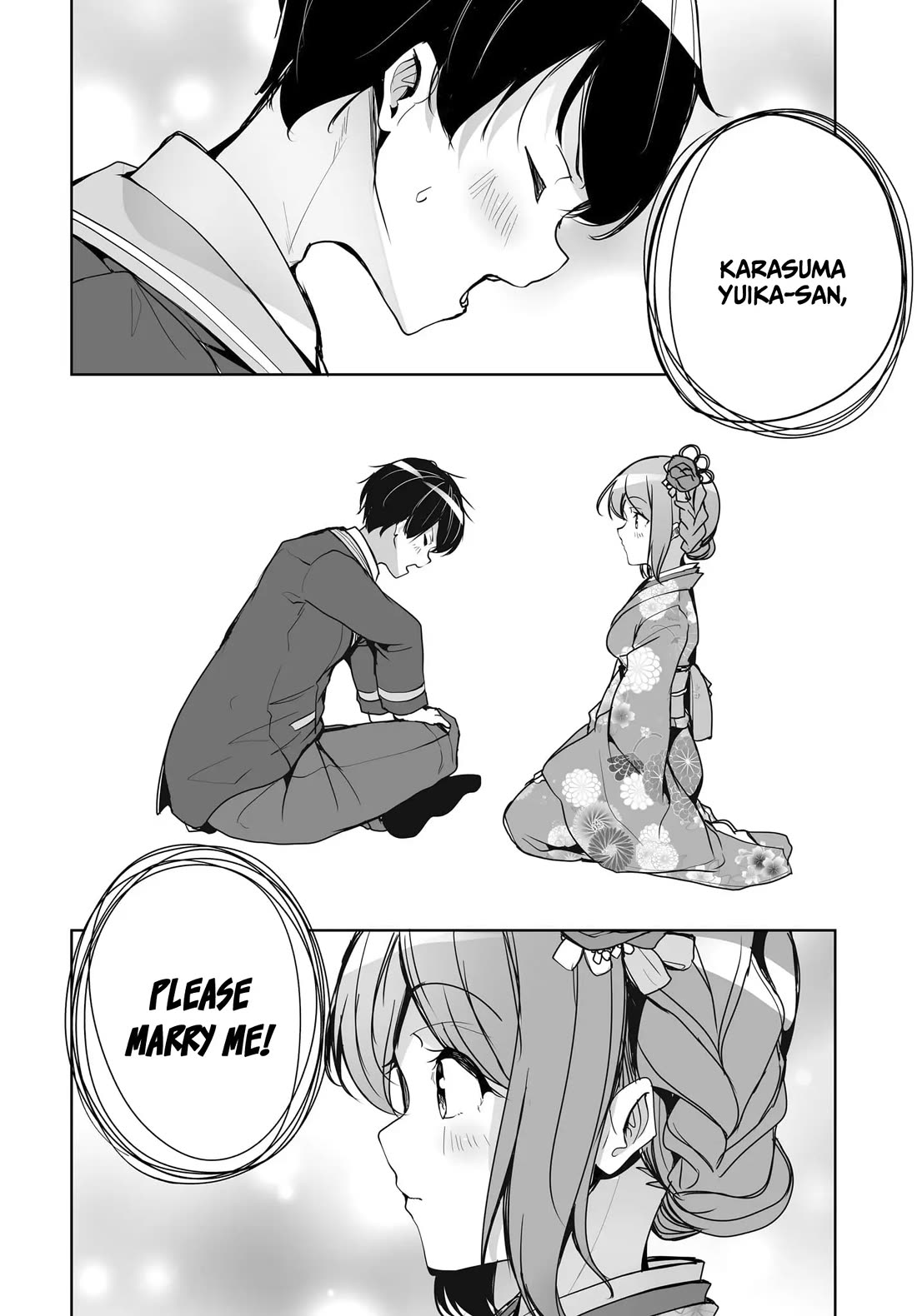 Regarding my Married Life with a Childhood Friend Whom I Thought Was a Boy Going Way Too Smoothly chapter 1 page 35