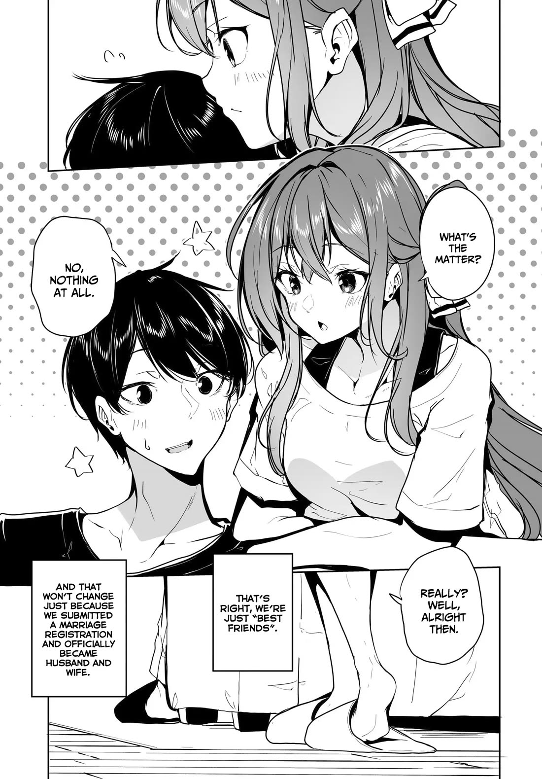 Regarding my Married Life with a Childhood Friend Whom I Thought Was a Boy Going Way Too Smoothly chapter 11 page 6