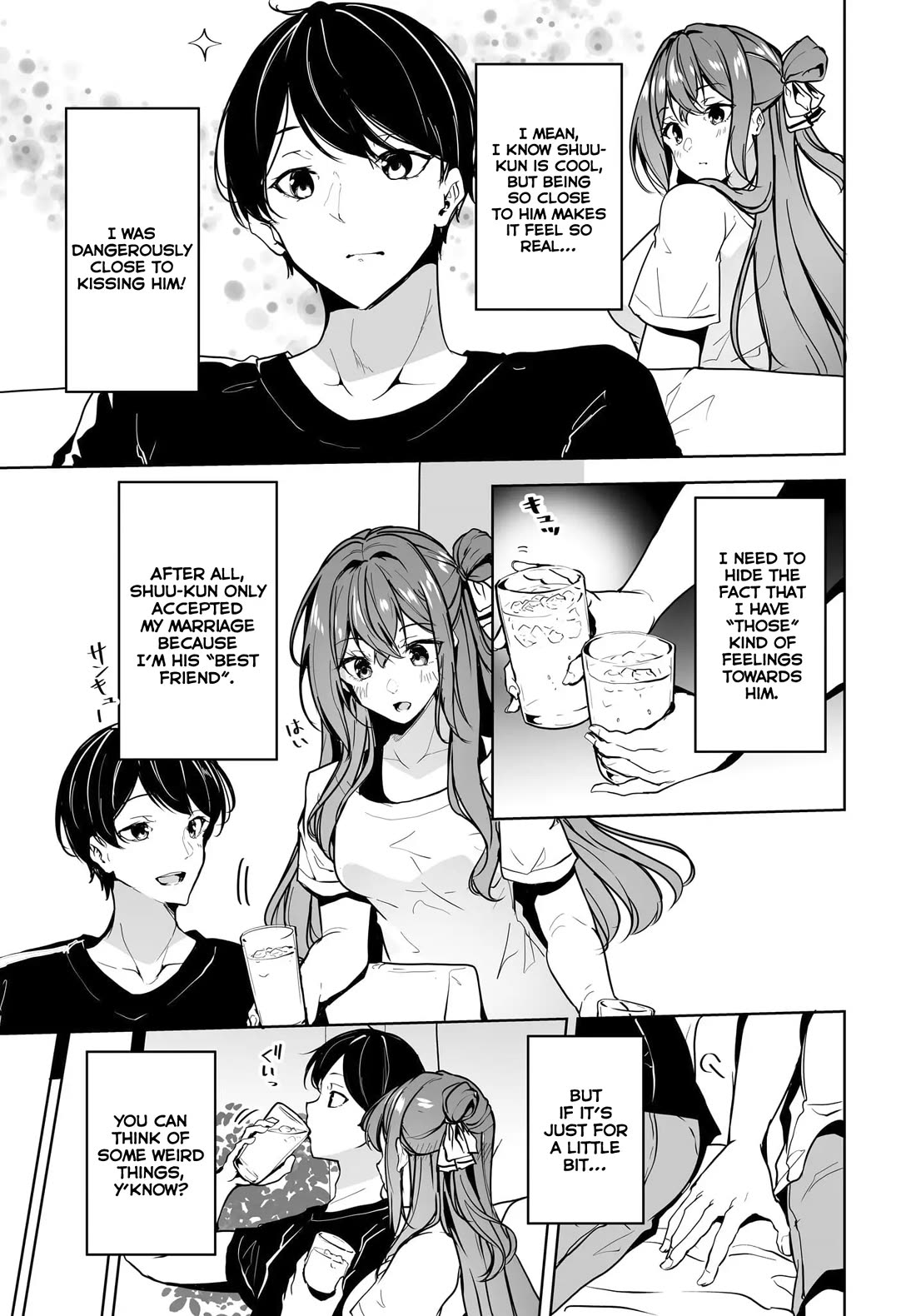 Regarding my Married Life with a Childhood Friend Whom I Thought Was a Boy Going Way Too Smoothly chapter 11 page 8