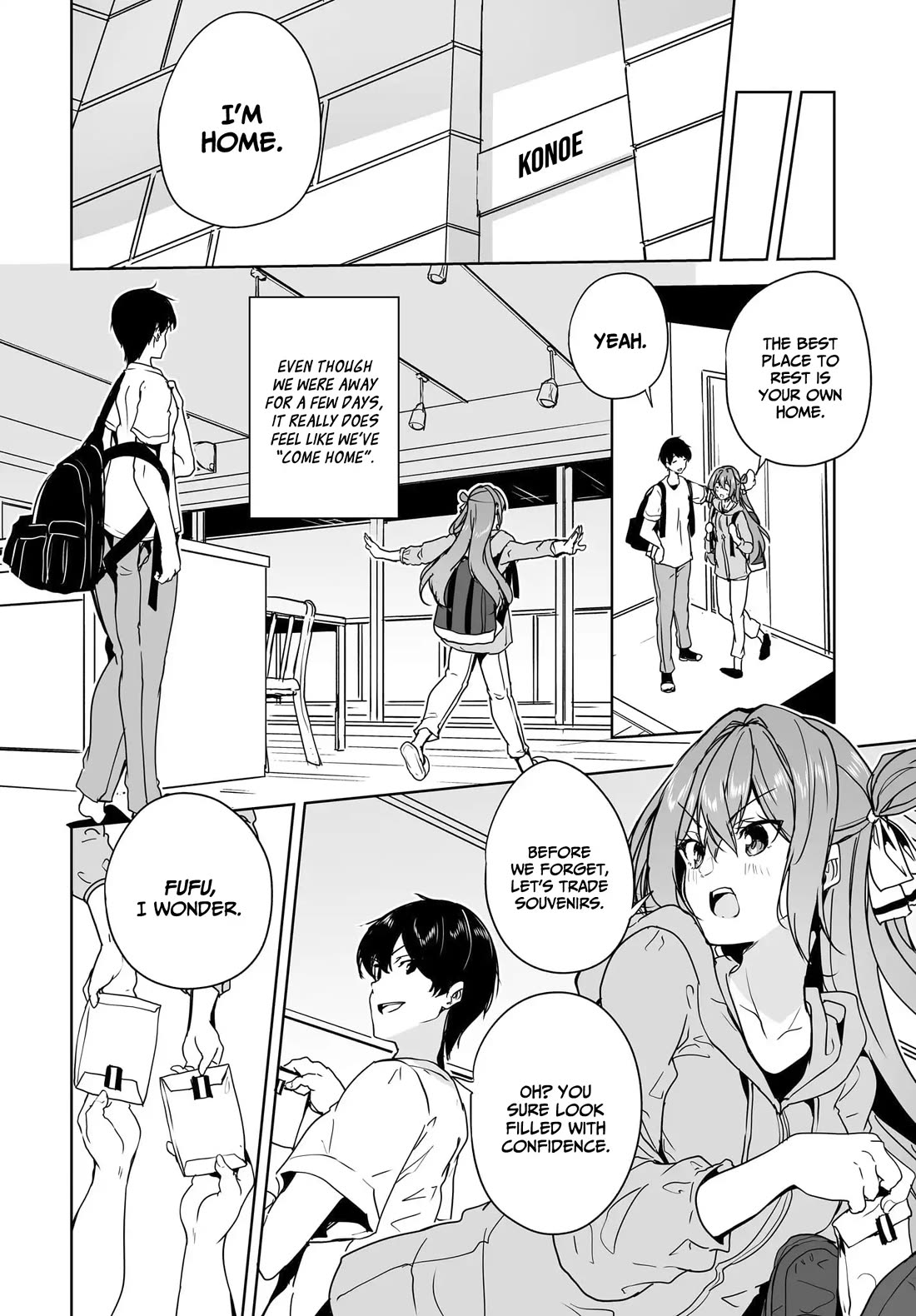 Regarding my Married Life with a Childhood Friend Whom I Thought Was a Boy Going Way Too Smoothly chapter 15 page 23