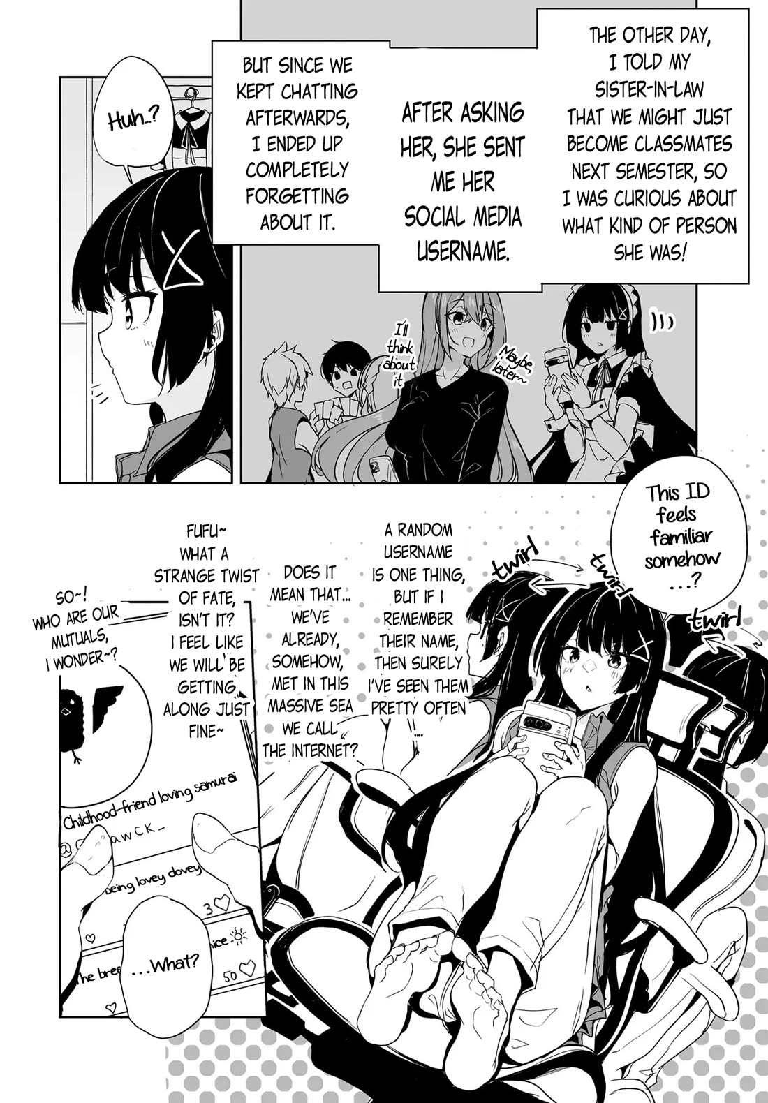Regarding my Married Life with a Childhood Friend Whom I Thought Was a Boy Going Way Too Smoothly chapter 16 page 36