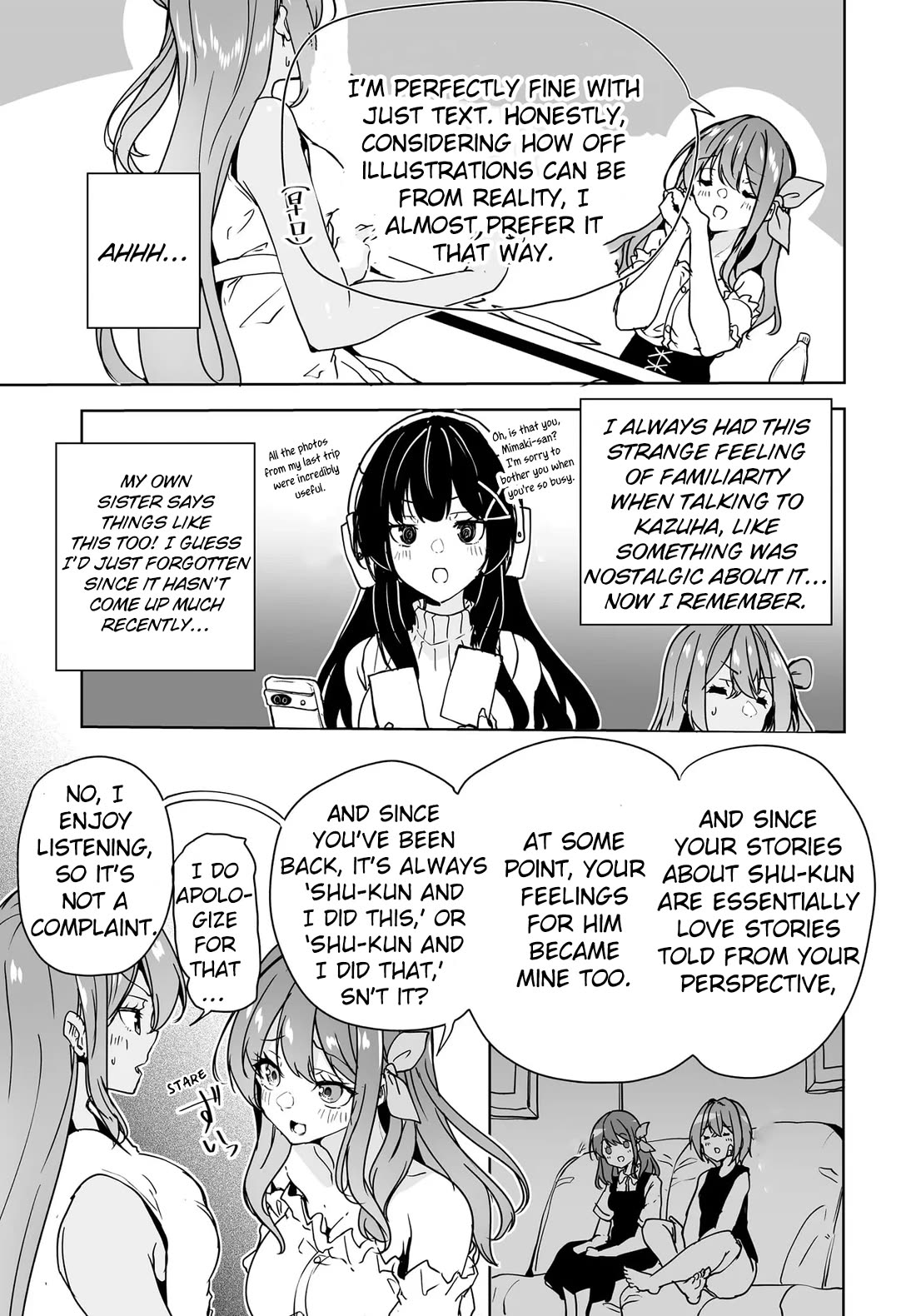 Regarding my Married Life with a Childhood Friend Whom I Thought Was a Boy Going Way Too Smoothly chapter 17 page 13