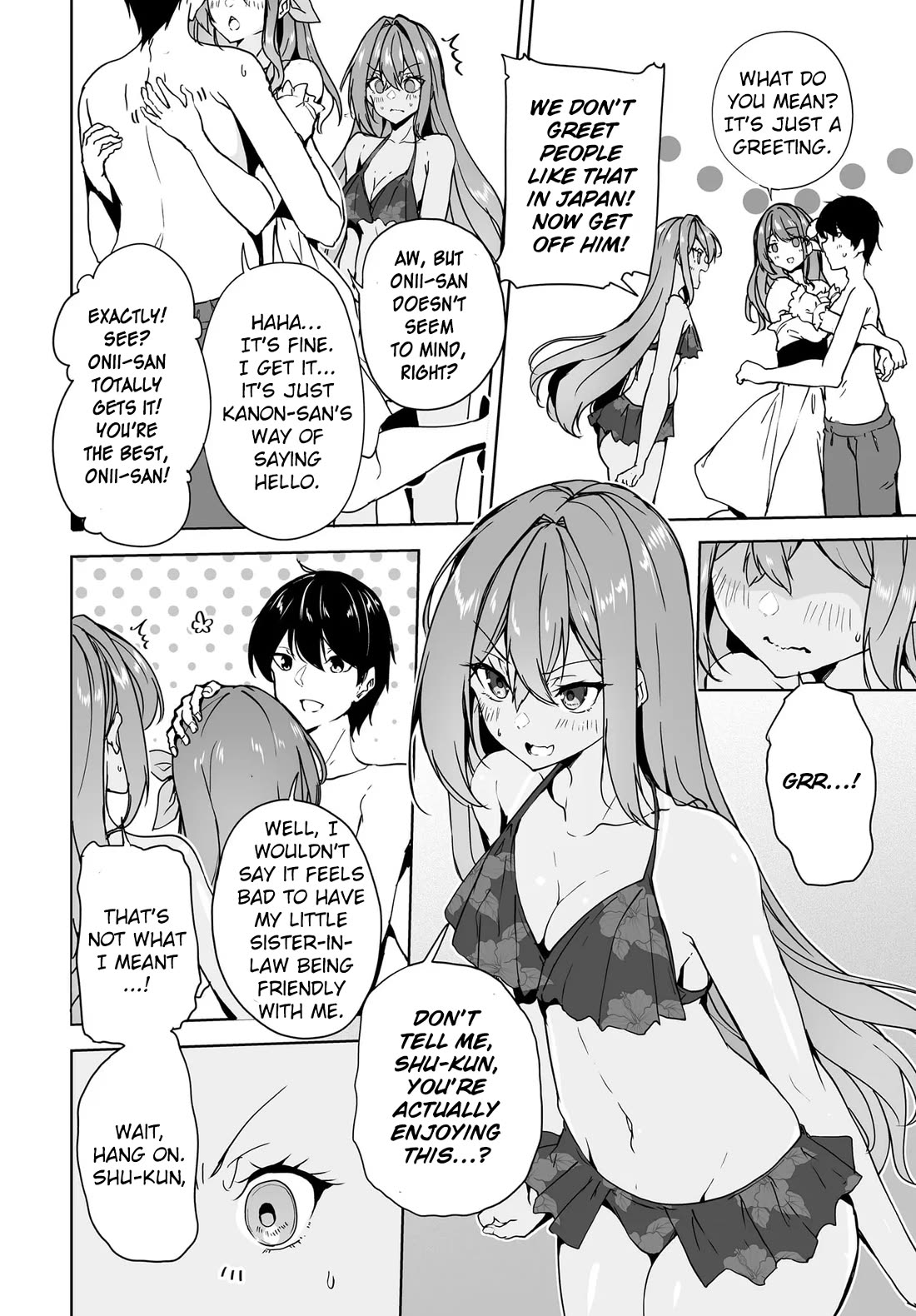 Regarding my Married Life with a Childhood Friend Whom I Thought Was a Boy Going Way Too Smoothly chapter 17 page 4