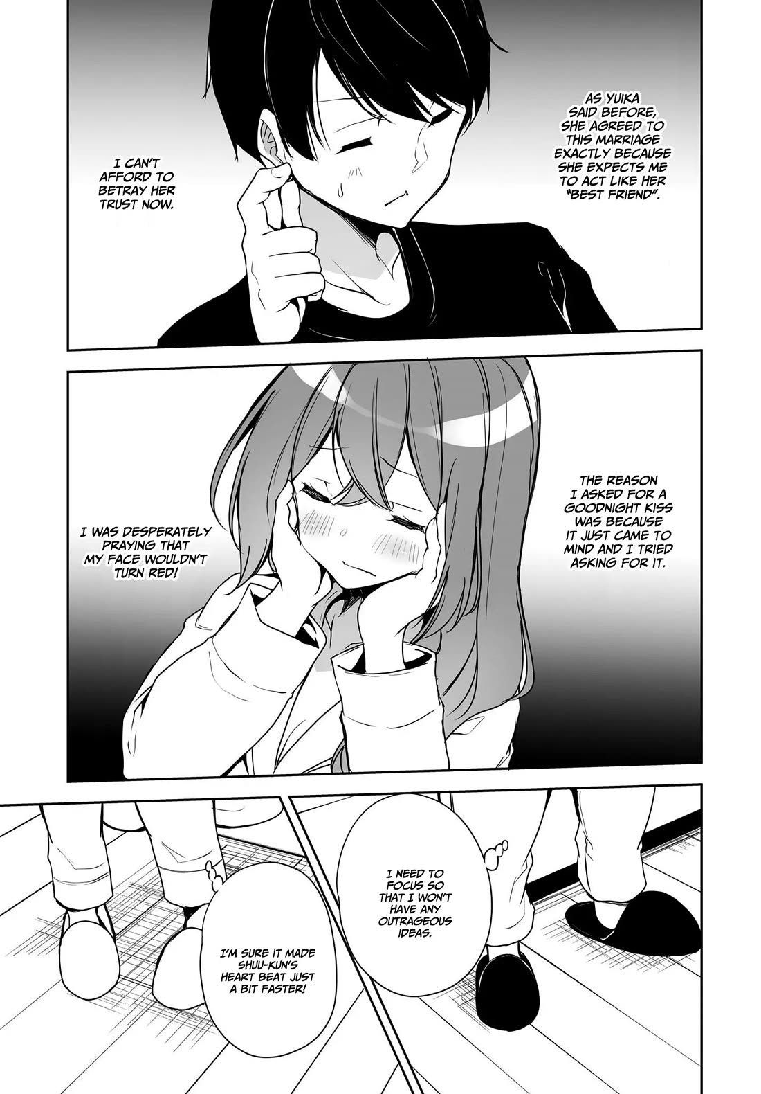Regarding my Married Life with a Childhood Friend Whom I Thought Was a Boy Going Way Too Smoothly chapter 2 page 26