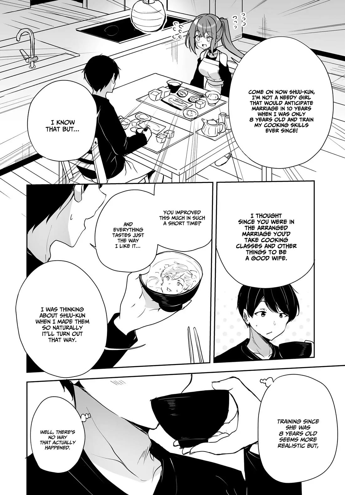 Regarding my Married Life with a Childhood Friend Whom I Thought Was a Boy Going Way Too Smoothly chapter 2 page 33