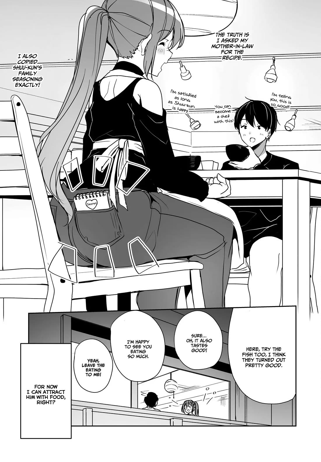 Regarding my Married Life with a Childhood Friend Whom I Thought Was a Boy Going Way Too Smoothly chapter 2 page 34