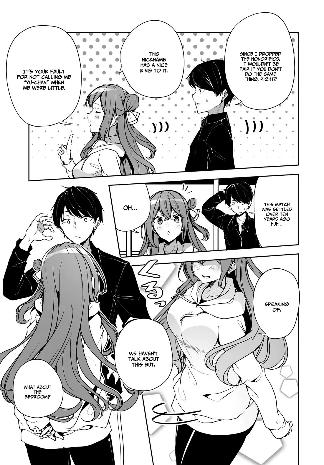 Regarding my Married Life with a Childhood Friend Whom I Thought Was a Boy Going Way Too Smoothly chapter 2 page 4