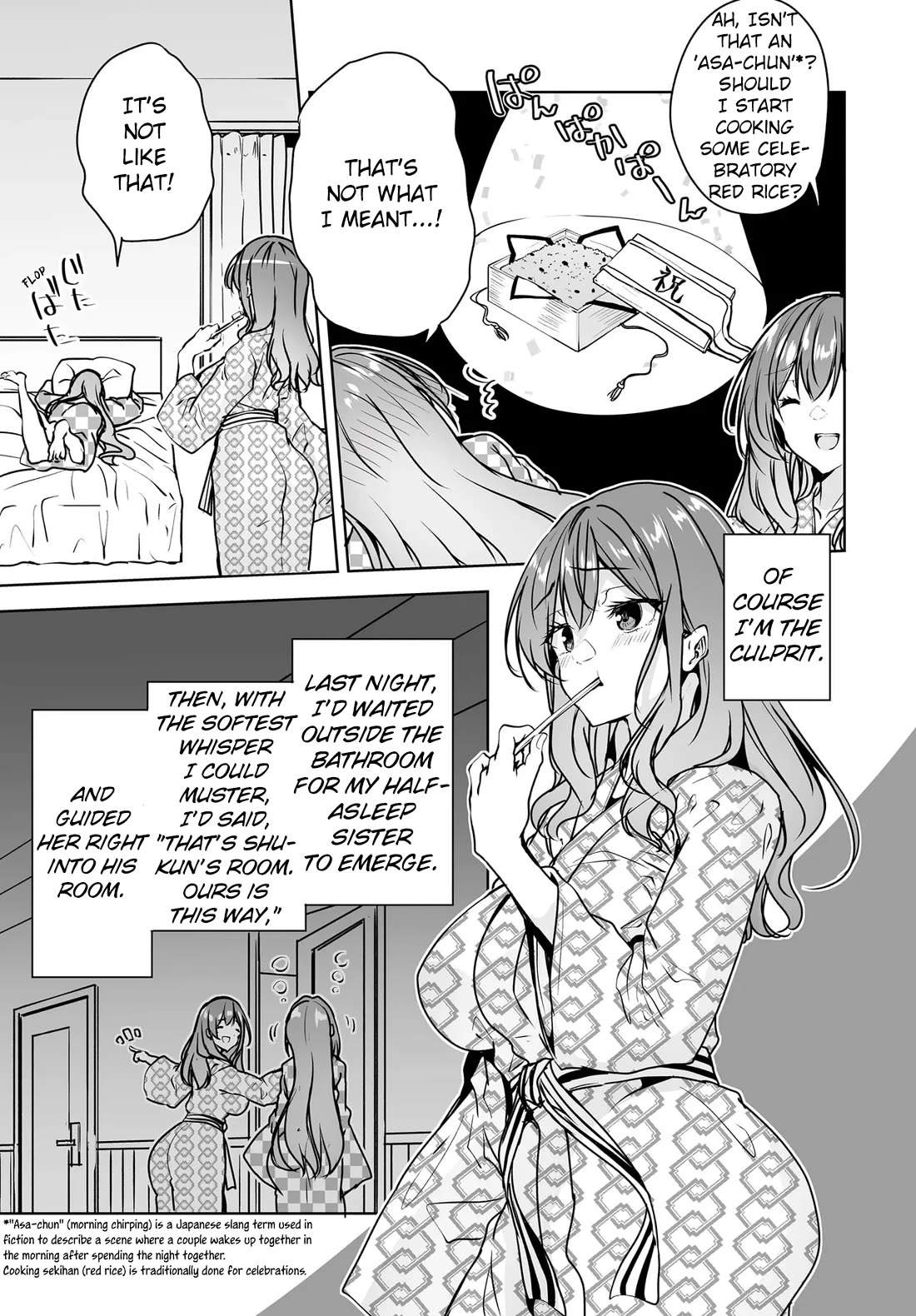 Regarding my Married Life with a Childhood Friend Whom I Thought Was a Boy Going Way Too Smoothly chapter 20 page 9