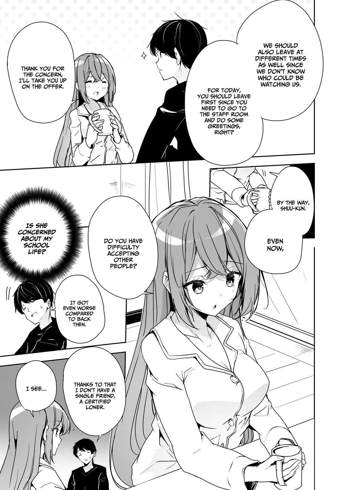 Regarding my Married Life with a Childhood Friend Whom I Thought Was a Boy Going Way Too Smoothly chapter 3 page 4