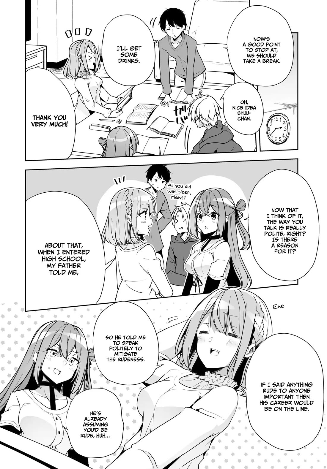 Regarding my Married Life with a Childhood Friend Whom I Thought Was a Boy Going Way Too Smoothly chapter 4 page 15