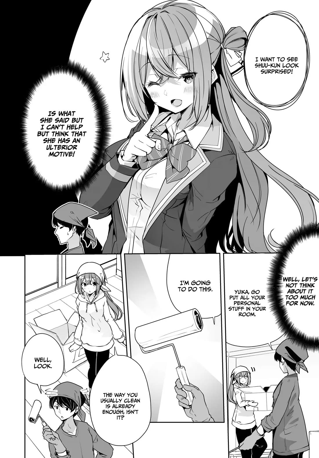 Regarding my Married Life with a Childhood Friend Whom I Thought Was a Boy Going Way Too Smoothly chapter 4 page 3