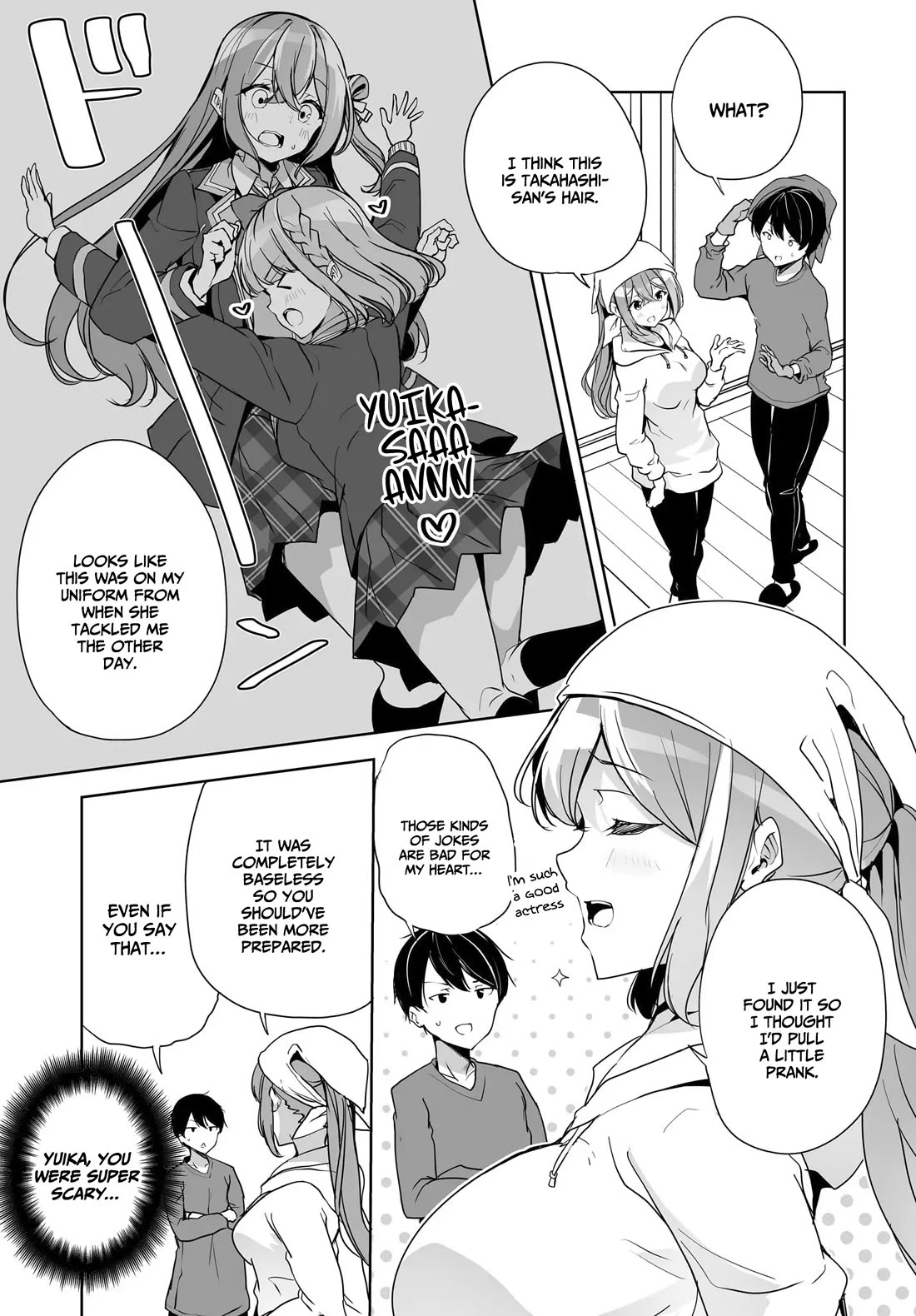 Regarding my Married Life with a Childhood Friend Whom I Thought Was a Boy Going Way Too Smoothly chapter 4 page 8