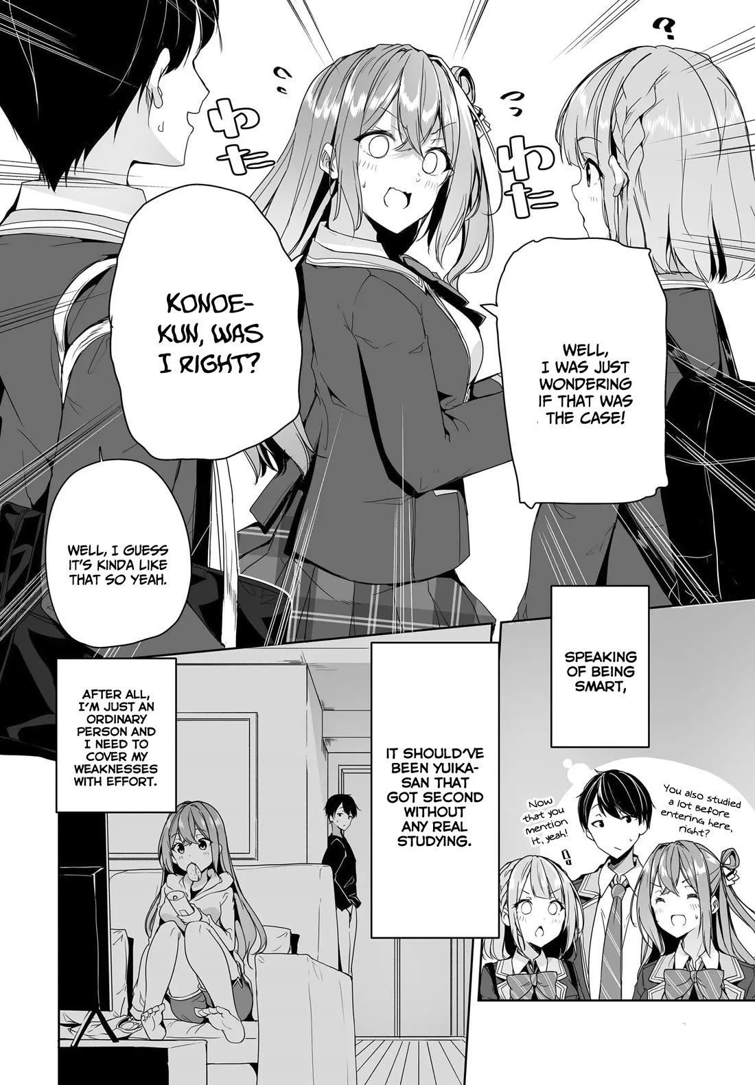 Regarding my Married Life with a Childhood Friend Whom I Thought Was a Boy Going Way Too Smoothly chapter 5 page 13