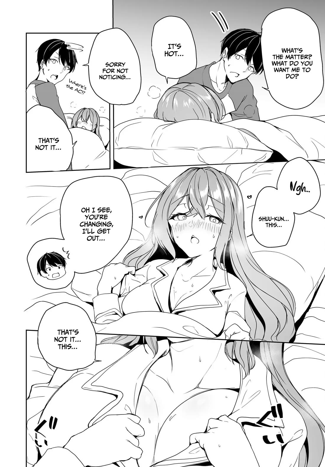 Regarding my Married Life with a Childhood Friend Whom I Thought Was a Boy Going Way Too Smoothly chapter 5 page 37