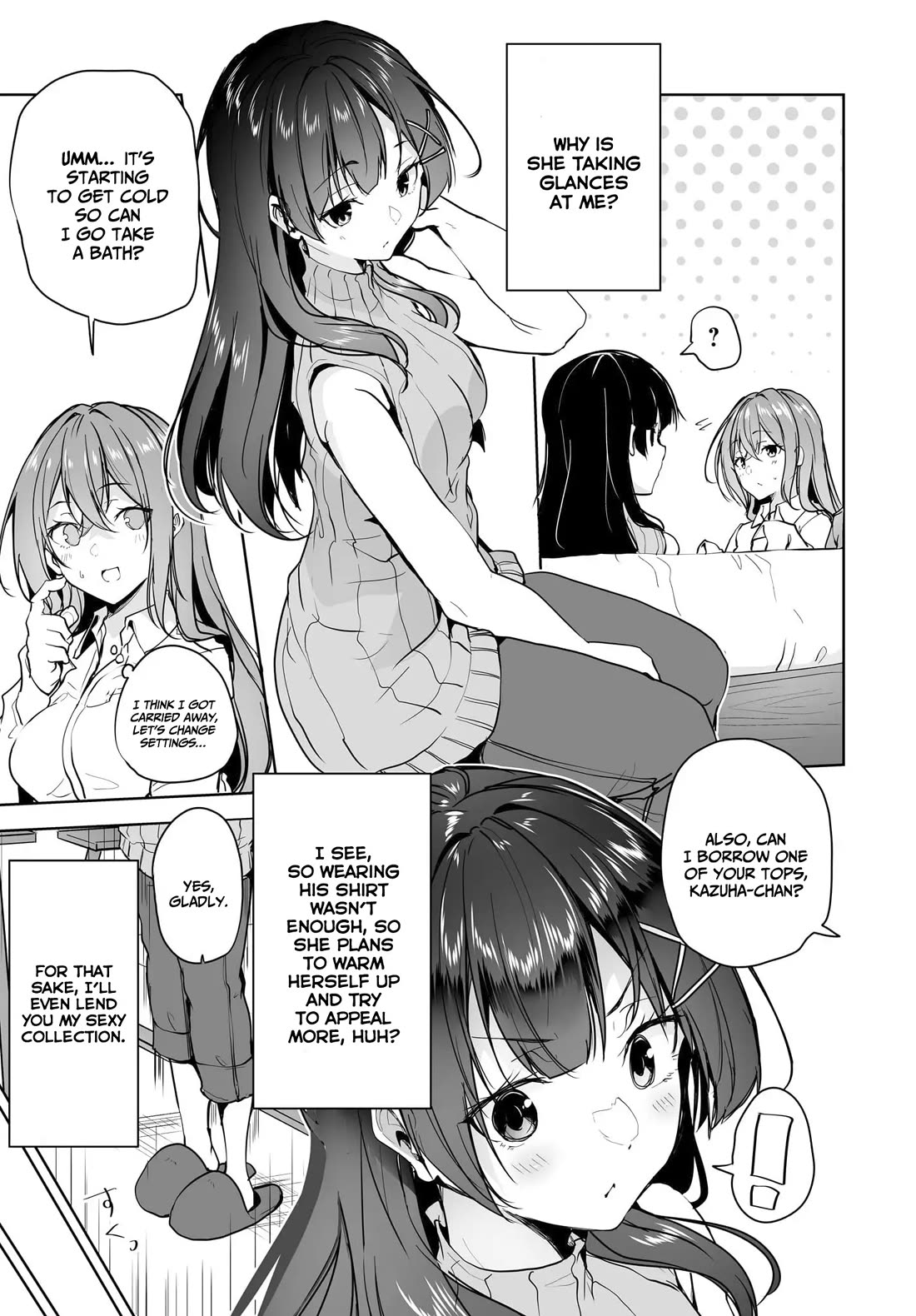 Regarding my Married Life with a Childhood Friend Whom I Thought Was a Boy Going Way Too Smoothly chapter 8 page 12