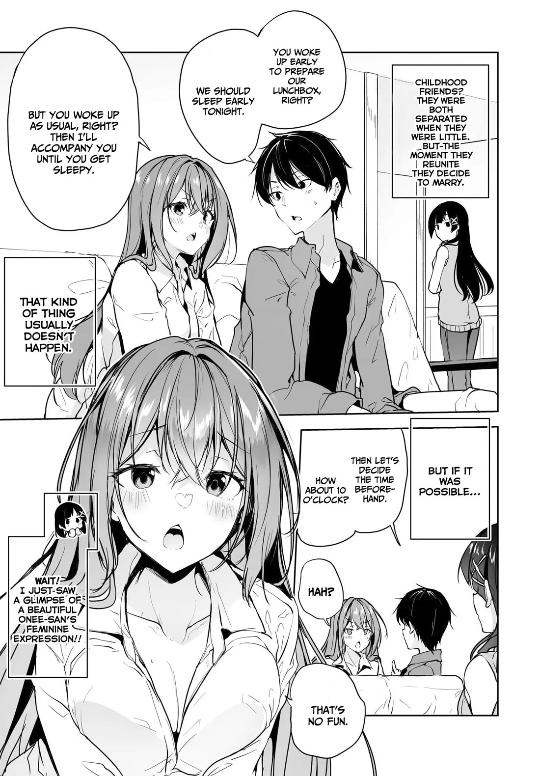 Regarding my Married Life with a Childhood Friend Whom I Thought Was a Boy Going Way Too Smoothly chapter 8 page 6