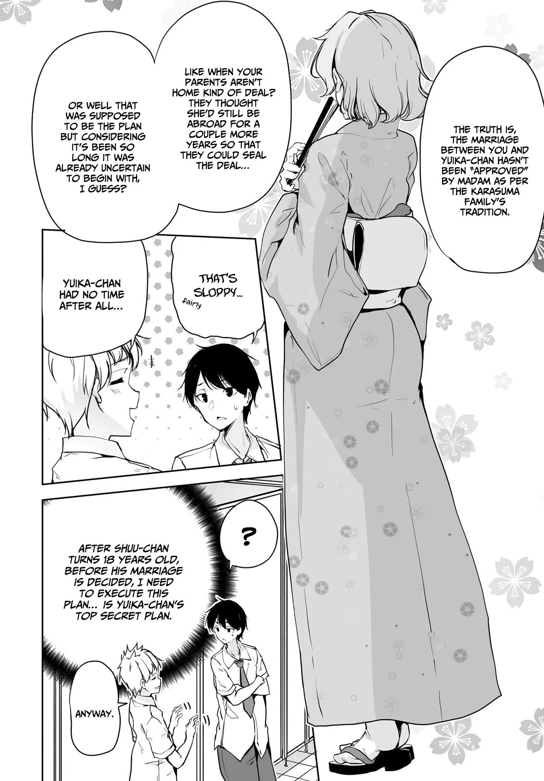 Regarding my Married Life with a Childhood Friend Whom I Thought Was a Boy Going Way Too Smoothly chapter 9 page 13