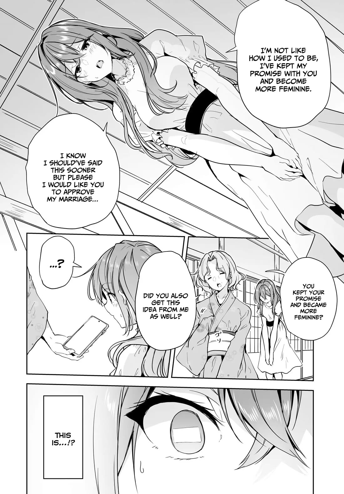 Regarding my Married Life with a Childhood Friend Whom I Thought Was a Boy Going Way Too Smoothly chapter 9 page 21